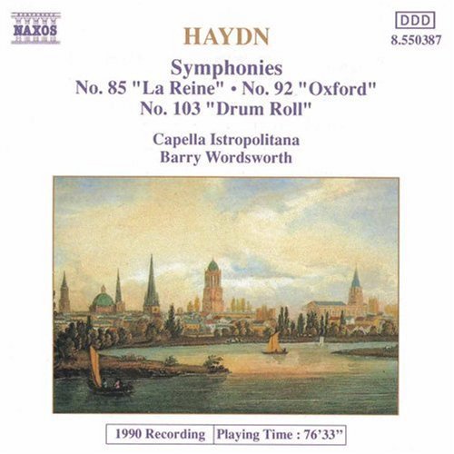 Haydn / Wordsworth: Symphonies 85, 92 & 103