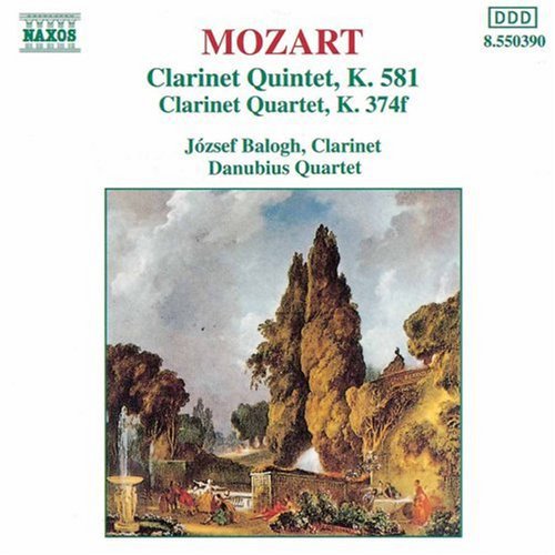 Mozart / Balogh / Danubius Quartet: Clarinet Quintet / Clarinet Quartet