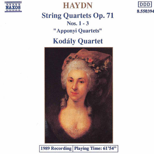 Haydn / Kodaly Quartet: String Quartets Op 71, 1-3