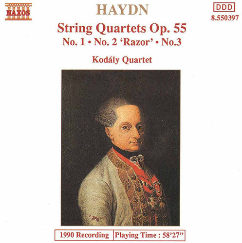 Haydn / Kodaly Quartet: String Quartets Opus 55, 1-3