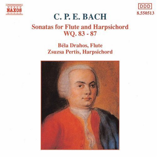 Bach, C.P.E. / Drahos / Pertis: Sonatas for Flute & Harpsichord