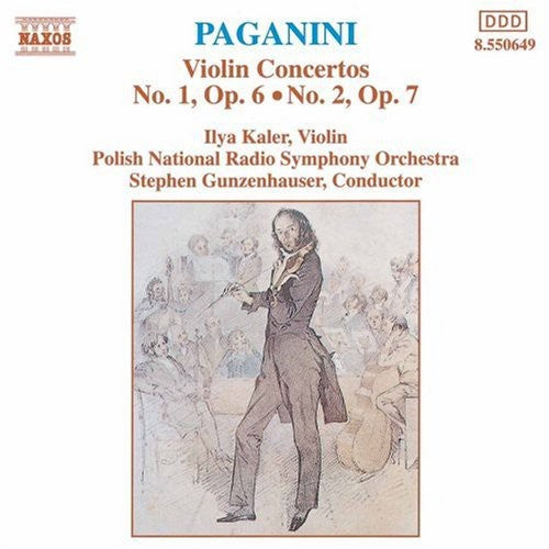 Paganini / Kaler / Gunzenhauser / Pnrso: Violin Concerti 1 & 2