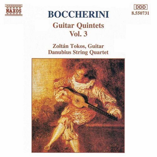 Boccherini / Tokos / Danubius String Quartet: Guitar Quintets 3