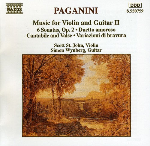 Paganini / st John / Wynberg: Music for Violin & Guitar 2