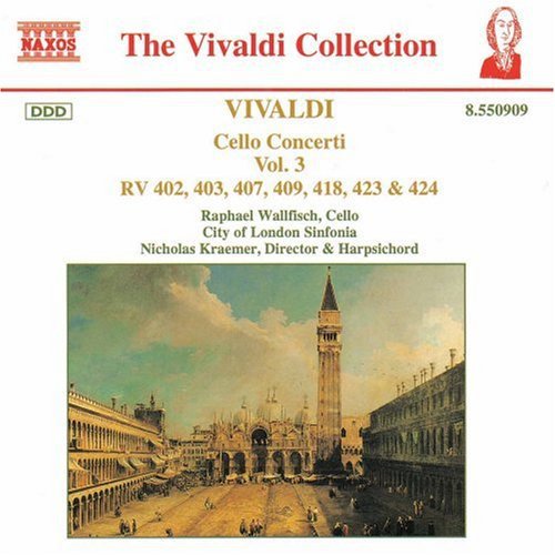 Vivaldi / Wallfisch / Kraemer: Cello Concerti 3