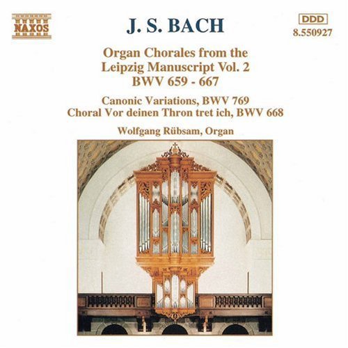 Bach / Rubsam: Organ Chorales from the Leipzig Manuscript 2