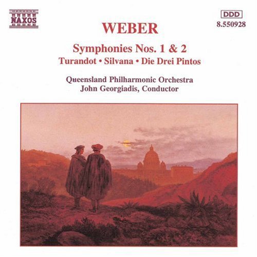 Weber / Georgiadis / Queensland Philharmonic: Symphonies 1 & 2