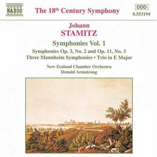 Stamitz / Armstrong / New Zealand Chamber Orch: Symphonies 1