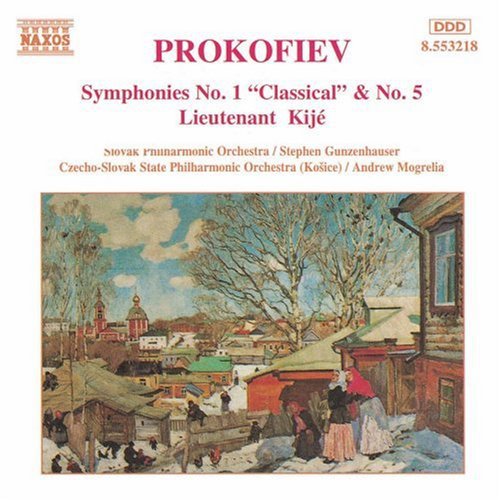 Prokofiev / Gunzenhauser / Slovak Philharmonic: Symphonies 1 & 5