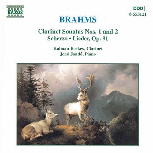 Brahms / Berkes / Jando: Clarinet Sonatas 1 & 2