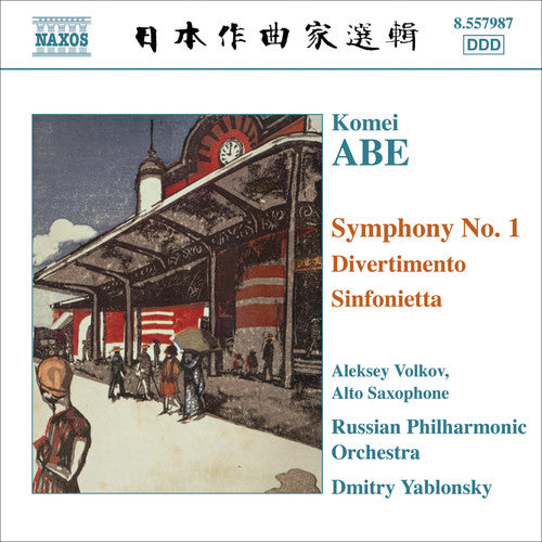 Abe / Volkov / Yablonsky / Russian Philharmonic: Symphony 1 / Divertimento for Alto Saxophone