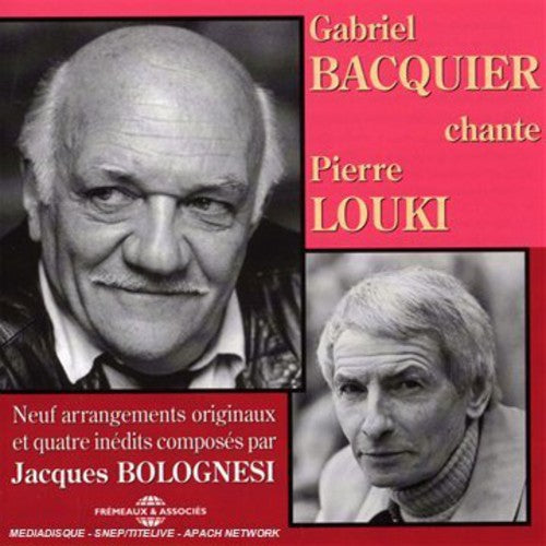 Louki, Pierre / Bacquier, Gabriel: Chante Pierre Louki