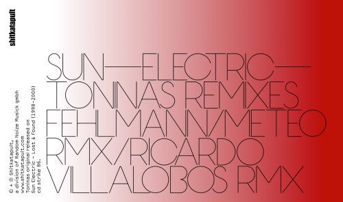 Sun Electric: Toninas Remixes