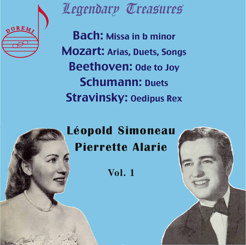 Simoneau / Alarie / Bach / Mozart / Pelletier: Legendary Treasures 1