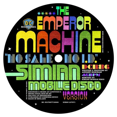 Emperor Machine: No Sale No Id (Simian Mobile Disco Version)