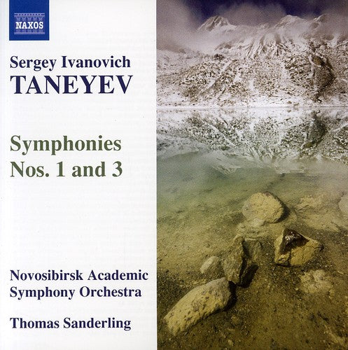 Taneyev / Novosibirsk Academic So / Sanderling: Symphonies Nos 1 & 3