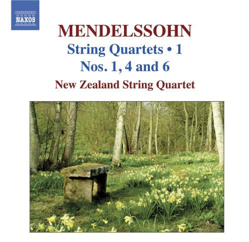 Mendelssohn / New Zealand String Quartet: String Quartets 1 Nos 1 4 & 6