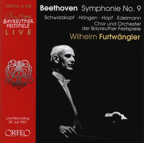 Beethoven / Schwarzkopf / Hongen / Hopf / Edelmann: Symphony 9 in D minor Op 125
