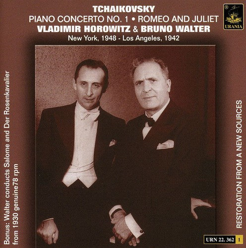 Tchaikovsky / Stauss / Horowitz / Walter: Piano Concerto 1