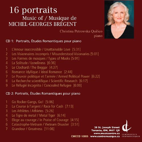 Bregent, Michel-Georges: 16 Portraits