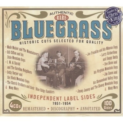 Bluegrass: Independent Sides 1951-1954 / Various: Bluegrass: Independent Sides 1951-1954 / Various