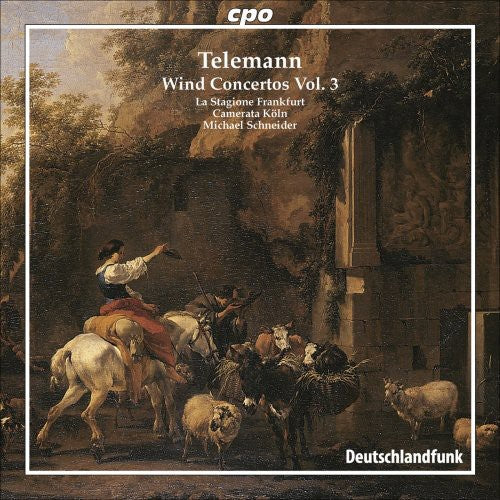 Telemann / Schneider / Stagione Frankfurt / Koln: Wind Concertos 3