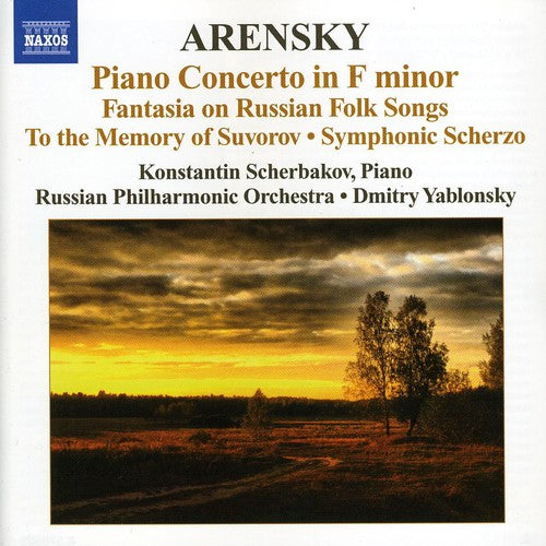 Arensky / Scherbakov / Russian Po / Yablonsky: Piano Concerto in F minor / Fantasia on Russian