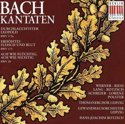 Bach / Werner / Riess / Schreier / Lgo: Cantatas