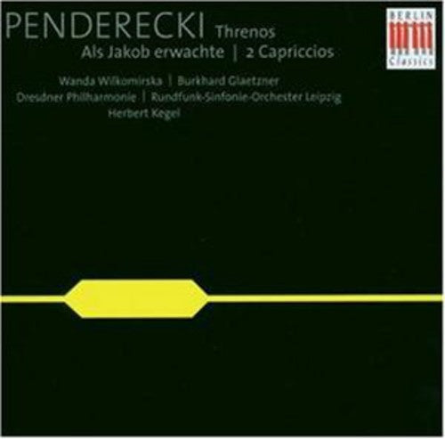 Penderecki / Wilkomirska / Glaetzner / Kegel: Threnos