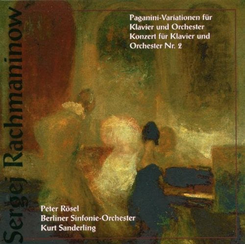 Rachmaninoff / Rosel / Sanderling / Berlin Sym: Rhapsody on a Theme of Paganini