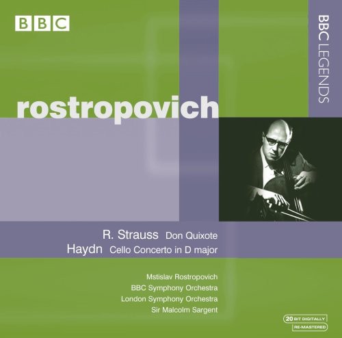 Strauss, R. / Haydn / Rostropovich / BBC Sym Orch: Don Quixote / Cello Concerto in D Major