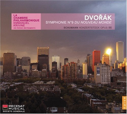 Dvorak / Schumann / La Chambre Phil / Krivine: Symphony No. 9 from the New World / Konzertstuck