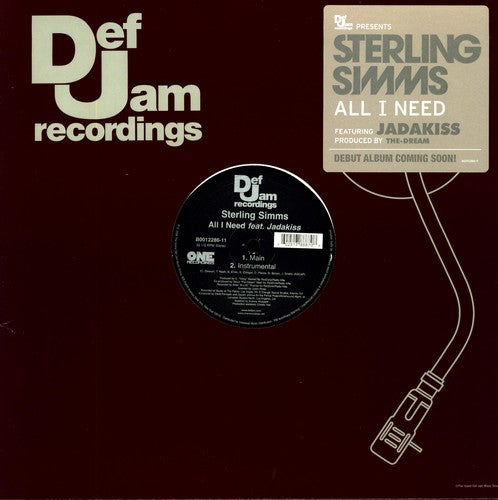 Simms, Sterling: All I Need