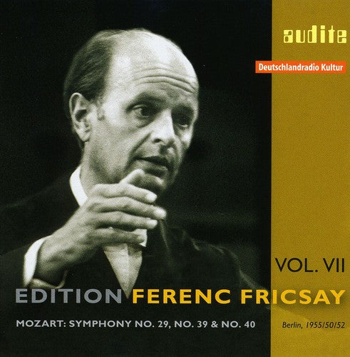 Mozart / Rias Symphony Orchestra / Fricsay: Edition Ferenc Fricsay 7: Sym No. 29 39 & 40
