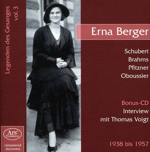 Schubert / Brahms / Schumann / Erna: Lieder & Arias 3