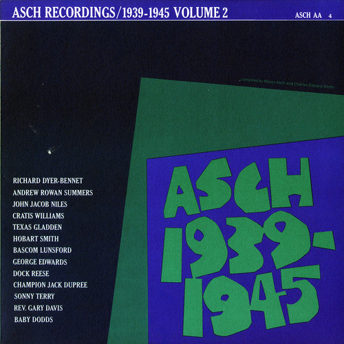 Asch Recordings 2 1939-45 / Va: Asch Recordings 2 1939-45 / Various