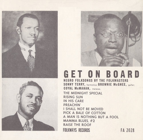 Terry, Sonny: Get on Board: Negro Folksongs By the Folkmasters