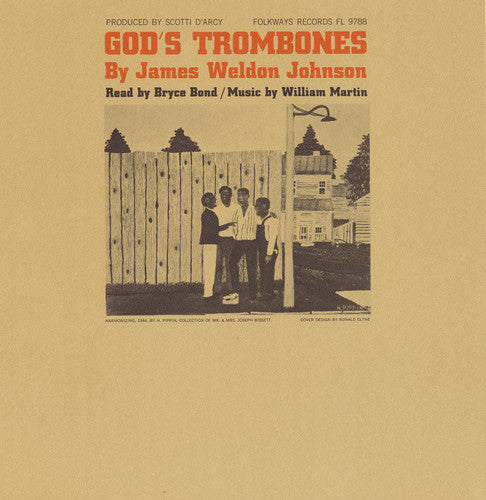 Bond, Bryce: God's Trombones By James Weldon Johnson