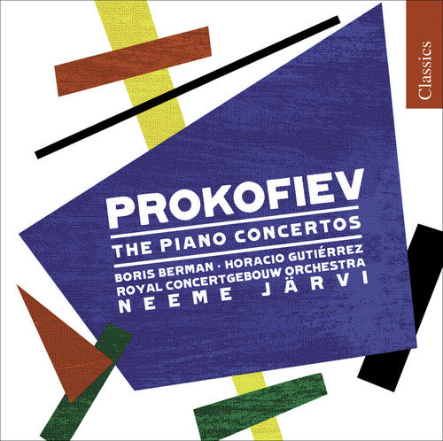 Prokofiev / Berman / Gutierrez / Cgb / Jarvi: Piano Concertos