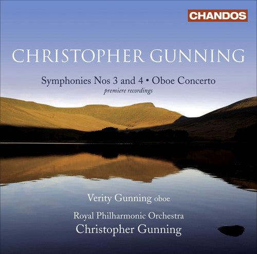 Gunning / Gunning, Verity / Andras / Rpo: Symphonies Nos 3 & 4 Oboe Concerto