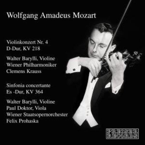 Mozart / Barylli: Violin Concertos