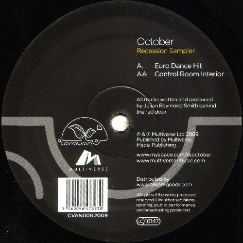 October: Recession Sampler