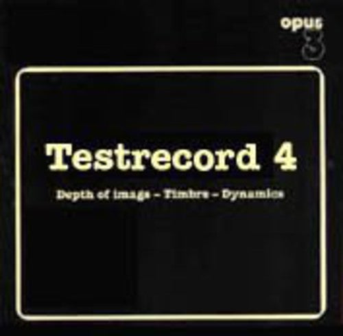 Testrecord 4: Depth of Image / Various: Testrecord 4: Depth Of Image