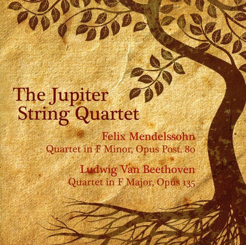 Mendelssohn / Beethoven / Jupiter String Quartet: Quartet in F minor / Quartet in F Major Op 13