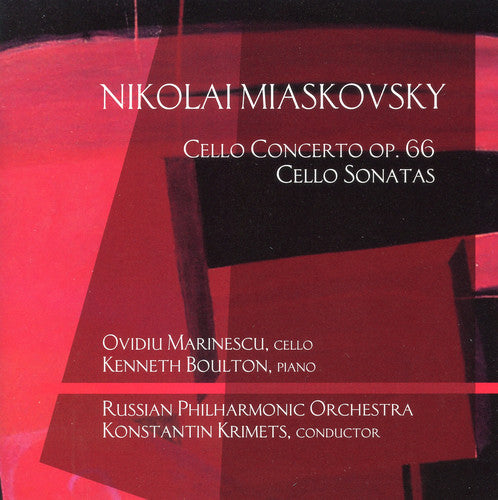 Miaslovsky: Cello Concerto