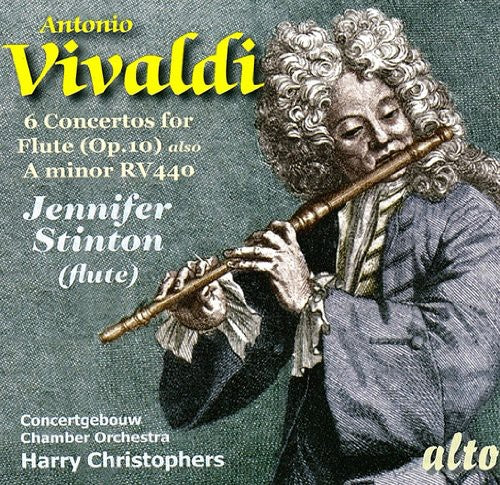 Vivaldi / Stinton / Concertgebouw Chamber Orch: 6 Concertos for Flute / Concerto in A minor for