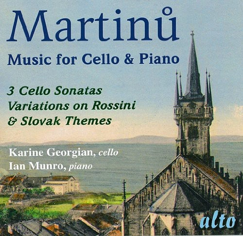 Martin / Georgian / Munro: Works for Cello & Piano