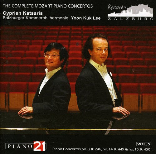 Mozart / Katsaris / Salzburg Chamber Po / Lee: Complete Piano Concertos 5