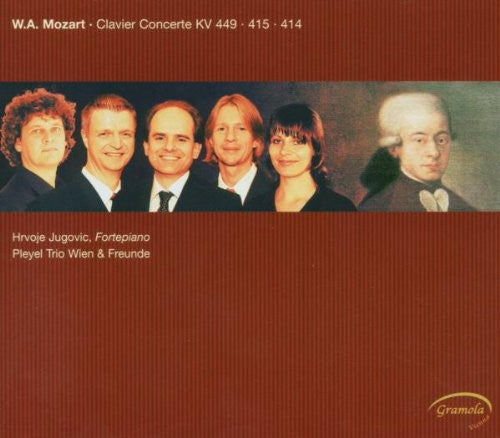 Mozart / Jugovic / Pleyel Trio Wien: Piano Concertos KV 449 415