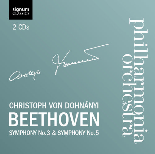 Beethoven / Philharmonia Orch / Von Dohnanyi: Symphony 3: Eroica / Symphony 5